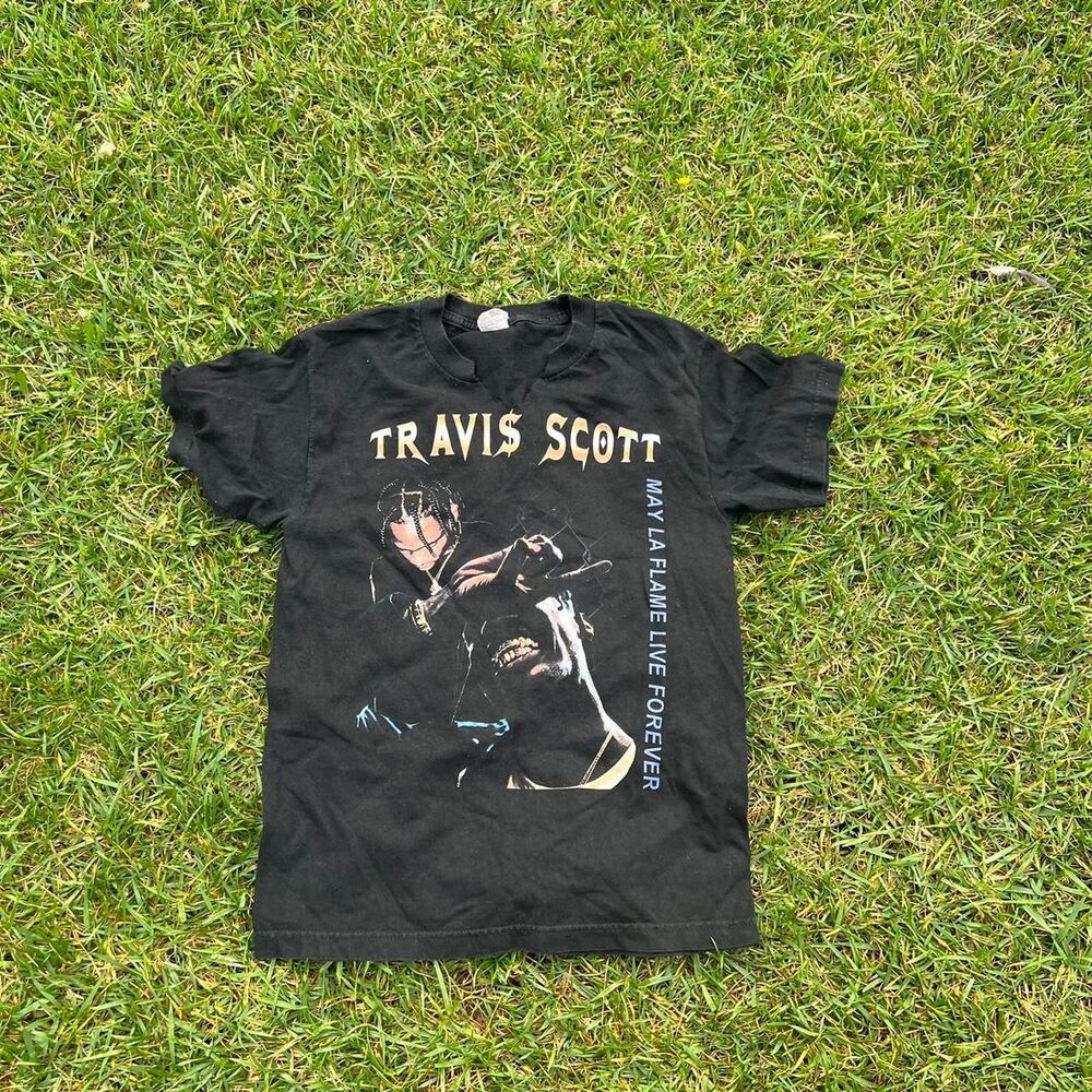 2015 travis scott band tee mens size S Small rare
